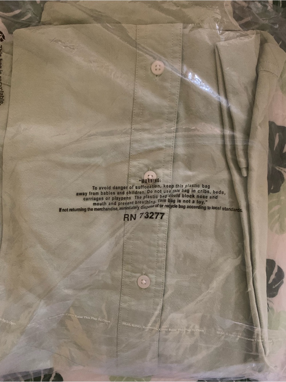 Kohl's Men's Sage Green Button-Down Shirt